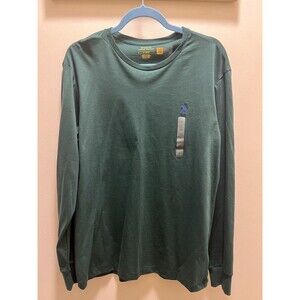 Polo RALPH LAUREN Men's Long Sleeve crewneck tee Shirt Green NWT size M